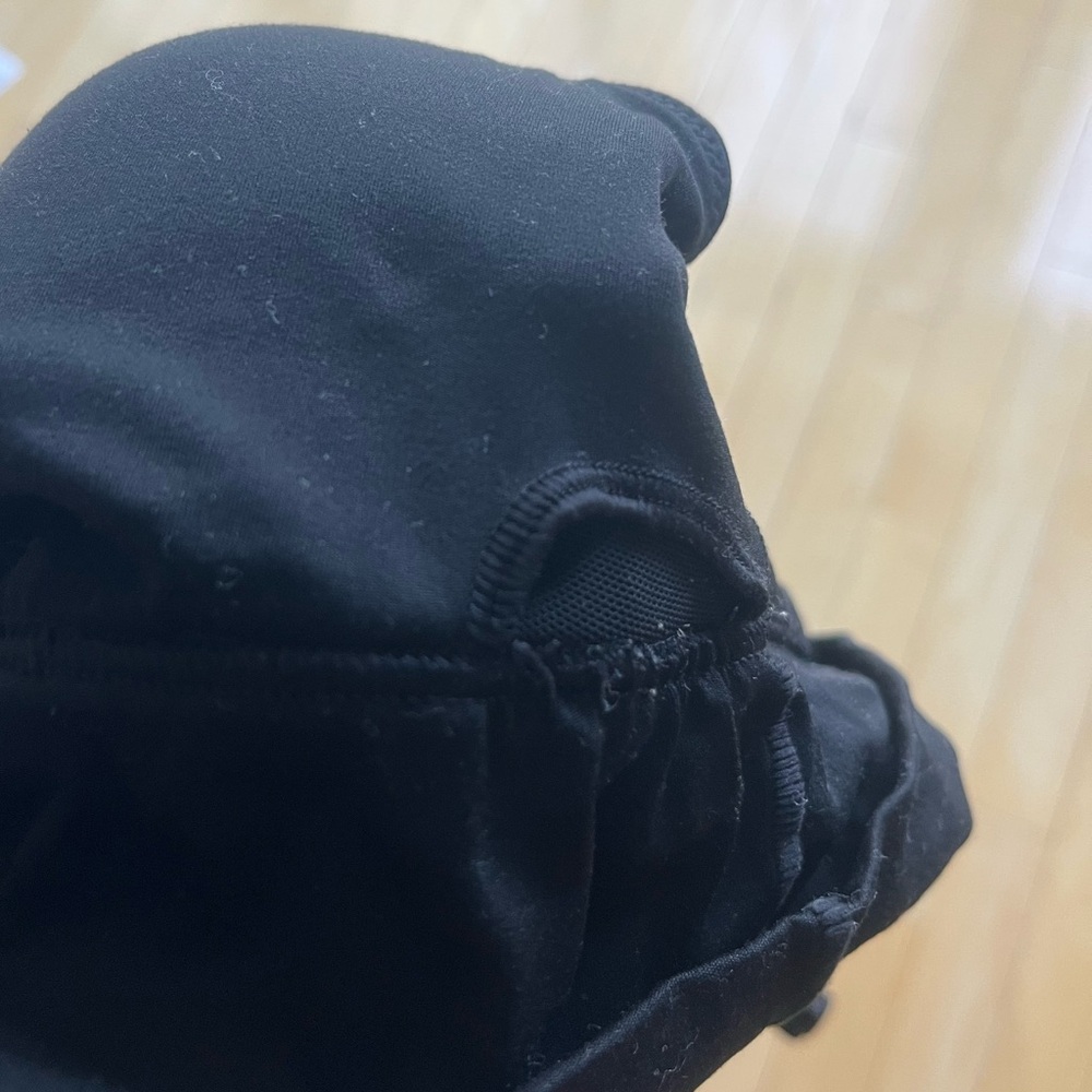 OFFLINE by Aerie True Black Real Me Lace Up Back Sports Bra - Picture 7 of 9